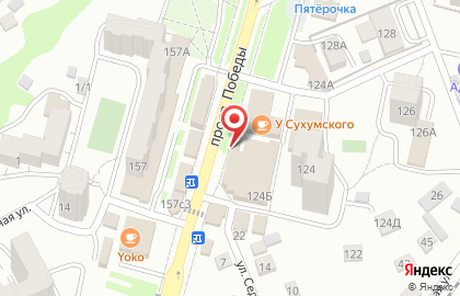 Магазин Цветочный ряд на карте