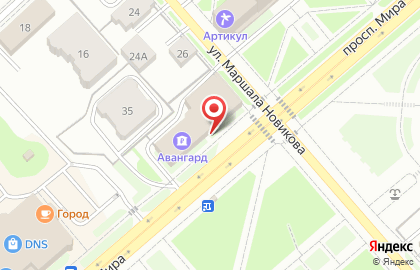 Энергосервис на улице Мира на карте