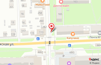 Киоск по продаже фруктов и овощей в Дзержинском районе на карте