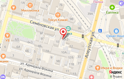 Glam на Семёновской улице на карте