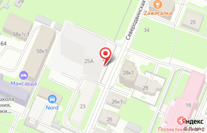 Комиссионный магазин Золотой телец на Северодвинской улице на карте