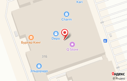 Книжный магазин Читай-город в ТЦ Depo на карте