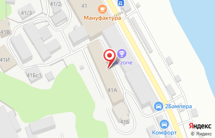 Сауна Причал на Заводской улице на карте