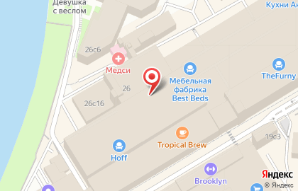 Фирменный магазин межкомнатных дверей Sofia на метро Автозаводская на карте