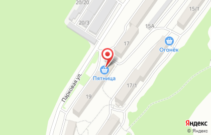 Магазин На парковой на карте