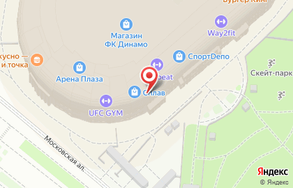 Ресторан Дагестанская лавка в ТЦ Арена Плаза на карте