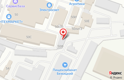 Торговая компания Альянс на Кромской улице на карте