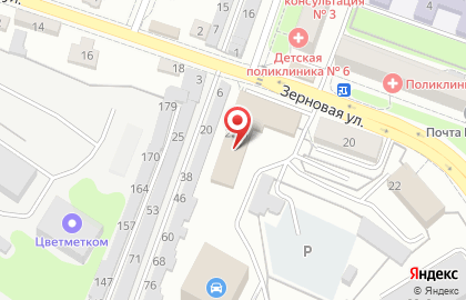 ООО Ви Лав Партс на Зерновой улице на карте