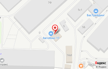 Автобокс 17 на карте