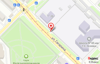 Лара на улице Гагарина на карте