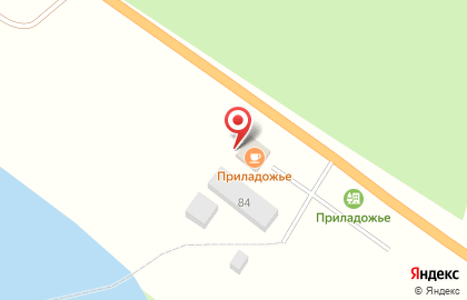 Кафе-магазин Приладожье на карте