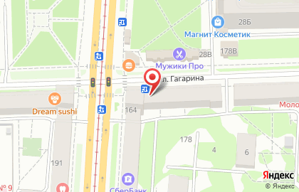 Салон красоты Лейсан на улице Гагарина на карте