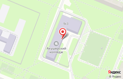 Санкт-Петербургский акушерский колледж на карте