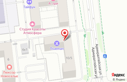 Ателье в Санкт-Петербурге на карте