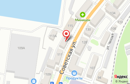 Парикмахерская Бриз на Советской улице на карте