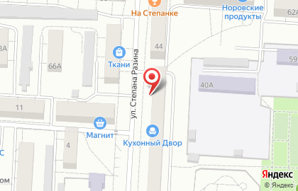 Магазин разливных напитков Пивоман на Степана Разина на карте