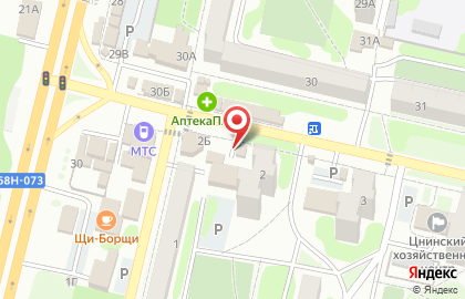 Магазин Белорусские колбасы в микрорайоне Центральный на карте