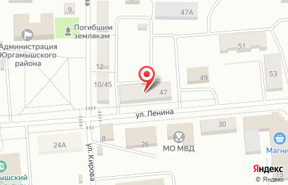 МТС в Кургане на карте