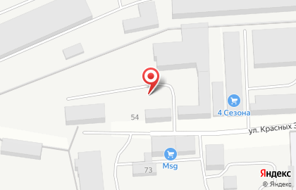 Строительная компания Аист на улице Красных Зорь на карте