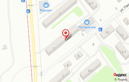 Аптека от склада на улице Панькова, 1 на карте