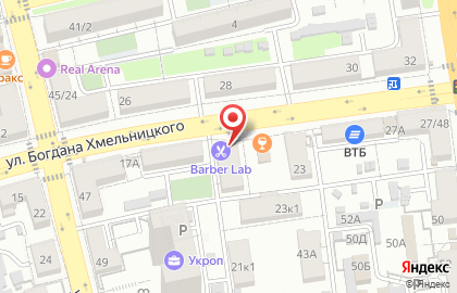 Магазин рыболовных товаров Поплавок на улице Богдана Хмельницкого на карте