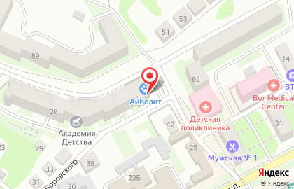 Автошкола Престиж + в Нижнем Новгороде на карте