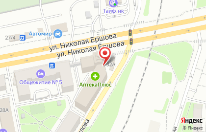 Компания Индиго на улице Николая Ершова на карте