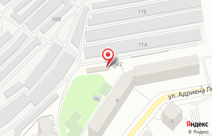 Детейлинг-сервис AutoBlesk на улице Адриена Лежена на карте