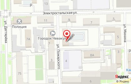 ООО ТехноИнвест на улице Пожарского на карте