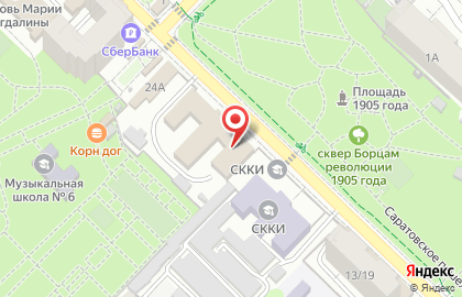 ЗАО Банкомат, Банк ВТБ 24 в Октябрьском районе на карте