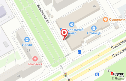 Гриль-кафе Сеньор Денёр на Лососинском шоссе на карте