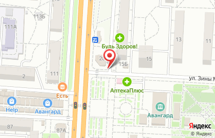 Шарм в Кировском районе на карте