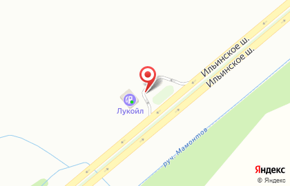 АЗС Лукойл в Новоильинском районе на карте