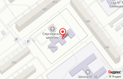 Воскресение на карте
