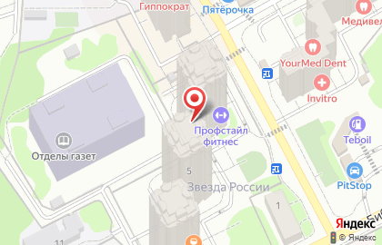 Ремонт мебели в Химках на карте