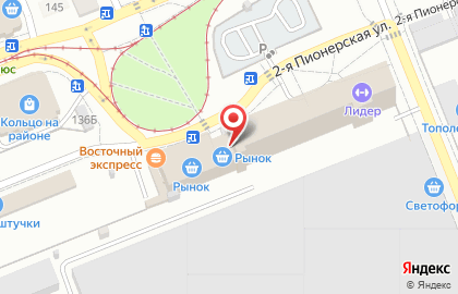 Весна на Огородной улице на карте
