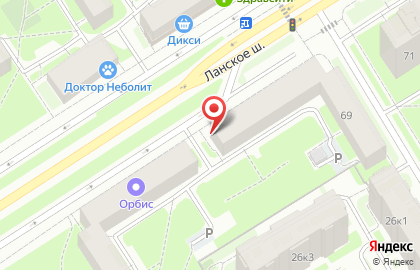 Терминал СберБанк в Приморском районе на карте