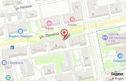 Аптека ВитаФарм на улице Ленина на карте