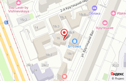 Бизнес-центр Крутицкий на карте