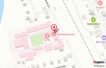 Центральная районная больница на Почтовой улице на карте