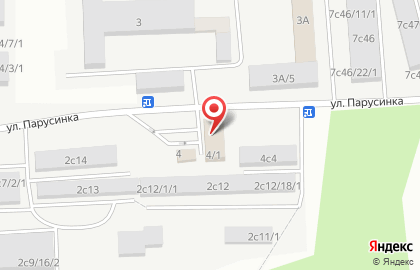 Автомойка Парусинка на карте