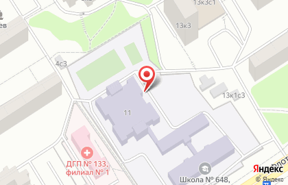 Авангард в Ховрино на карте