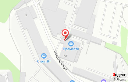 Строительная компания Партнер в Нижнем Новгороде на карте