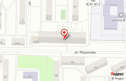 Парикмахерская Тайна в Комсомольском районе на карте