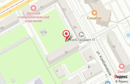 Риал на улице Комбайнёров на карте