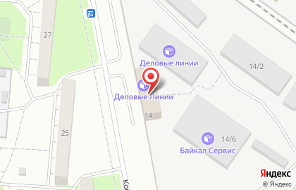 Компания Байкал Сервис на Комсомольской на карте