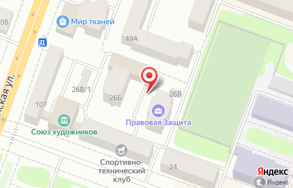 Луч на Кремлевской улице на карте