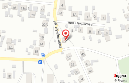 Продуктовый магазин Южный на улице Куйбышева на карте