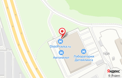 Автомойка Мой сам в Москве на карте