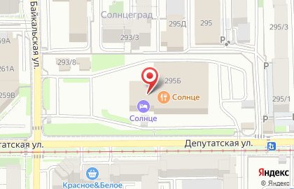 Территория праздника на улице Сухэ-Батора на карте